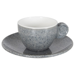 Gimex Espresso set Granite grey 4p bögre készlet világosszürke