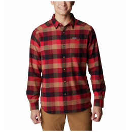 Columbia Cornell Woods™ Flannel Long Sleeve Shirt férfi ing piros