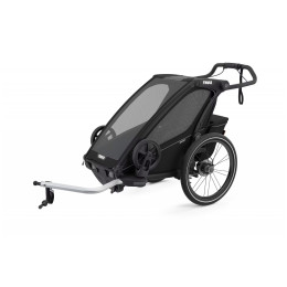 Thule Chariot Sport1 kerékpár utánfutó fekete