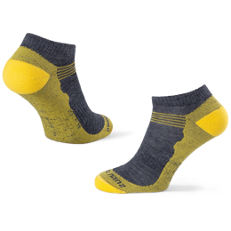Zulu Merino Summer zokni szürke/sárga grey/yellow