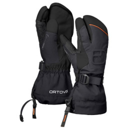 Férfi síkesztyű Ortovox Freeride 3 Finger Glove fekete