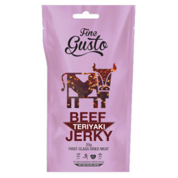 Száritott hús Fine Gusto Hovězí Jerky Teriyaki 25g