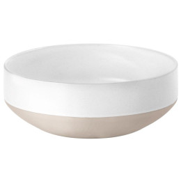 Brunner Salad bowl Saladier 23,5 cm tál fehér