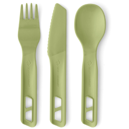 Sea to Summit Horizon Cutlery Set - 3 Piece evőeszköz zöld Tarragon