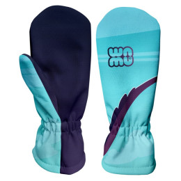 WAMU Dragon Fantasy gyermek softshell kesztyű kék BLUE