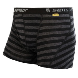 Férfi funkciós alsó Sensor Merino Active fekete/szürke