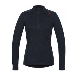 Női pulóver Husky Aron zip L fekete/kék