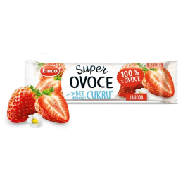 Emco Szuper gyümölcs eper 30 g energiaszelet