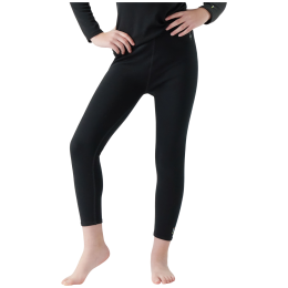 Smartwool Kids' Classic Thermal Merino Base Layer Bottom gyerek funkcionális alsó fekete BLACK