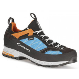 Férfi túra félcipő Aku Tengu Low GTX kék TURQUOISE/ORANGE