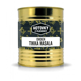 Hotovky z plechovky Chicken Tikka Masala 800g készétel