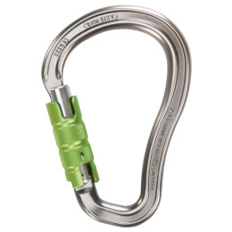 Climbing Technology Axis HMS TG karabiner ezüst/zöld