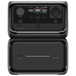 EcoFlow River 3 Plus - přídavná baterie 600 töltőállomás fekete černá