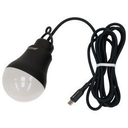 Outwell Epsilon Bulb lámpa fekete Black & Grey