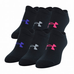 Under Armour Girl's Essential NS gyerek zokni fekete Black