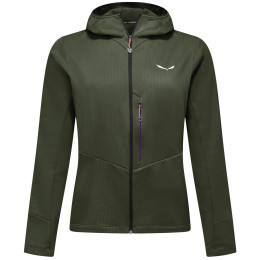 Salewa Pedroc Pl 3 Hd Jacket W női funkcionális pulóver zöld dark olive