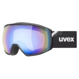 Uvex Victorious FM síszemüveg fekete/kék BLACK MATT DL/BLUE ON GREEN-CLEAR S2