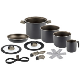 Brunner Torralta Ø 22 cm edény-készlet szürke/fekete