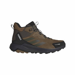Adidas Terrex Anylander Leather Mid Climaproof férfi túracipő barna Brooxi/Shaoli/Cblack