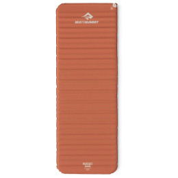 Sea to Summit Pursuit - Regular Rectangular Wide felfújható derékalj narancs Bombay Brown