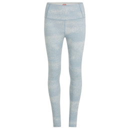 Icebreaker Women M 260 Tech Vertx H R Leg Chillwav női funkcionális aláöltözet kék/fehér Snow/Zincblue/J