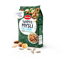 Emco Szuper müzli hozzáadott cukor nélkül, dióval és mandulával 500 g müzli