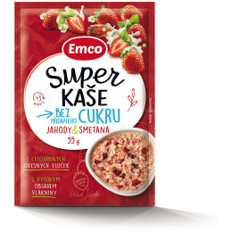 Emco Szuper kása eper/tejszín 55 g kása