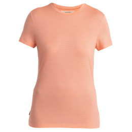 Icebreaker Women Merino 150 Tech Lite III SS Tee női funkcionális felső narancs Glow