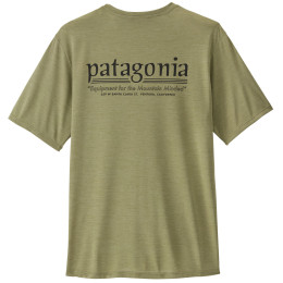 Patagonia Men's Capilene Cool Daily Shirt - Hut Tripper férfi póló zöld Gumtree Green - Light Gumtree Green X-Dye