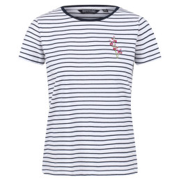 Női póló Regatta Odalis kék / fehér