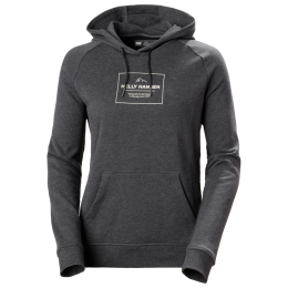 Helly Hansen W F2F Organic Cotton Hoodie női pulóver szürke