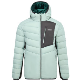 Regatta Hooded Leedre Hybrid férfi hibrid dzseki világoszöld GlacrGrn/Blk