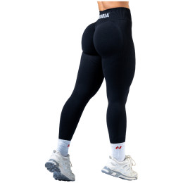 Nebbia High-waisted push-up leggings Power női leggings fekete BLACK