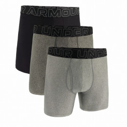 Under Armour Perf Tech 6in férfi boxer szürke/fekete