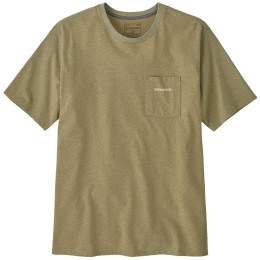 Patagonia Men's Boardshort Logo Pocket Responsibili-Tee férfi póló zöld Gumtree Green