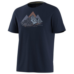Smartwool Triangle Mountain Active Short Sleeve Graphic Tee férfi funkcionális póló