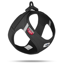 Curli Vest Clasp Air-Mesh kutyahám fekete Black
