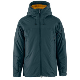 Fjällräven Bergtagen 130 Insulation Jkt M férfi télikabát kék Mountain Blue-Mustard Yellow