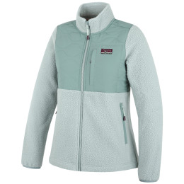 MOOA Sherpa női pulóver világoszöld pale teal