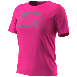 Dynafit Graphic Co T-Shirt W női póló rózsaszín 6551 - flamingo/BOYFRIEND