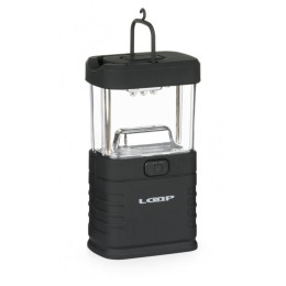 Kempinglámpa Loap Lyra fekete