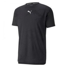Férfi póló Puma Train Vent SS Tee fekete