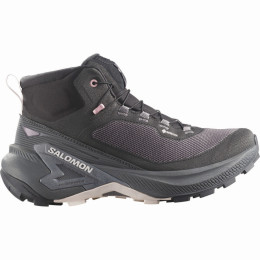 Salomon Genesis Mid Gtx W női cipő fekete Black / Dawn Pink / Lilac Ash
