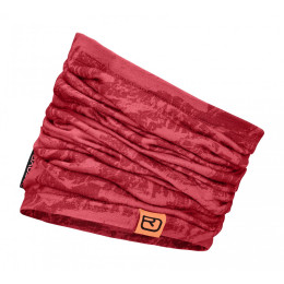 Sál Ortovox 120 Tec Neckwarmer rózsaszín/burgundi vörös Hot coral