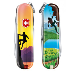 Zsebkés Victorinox Classic LE Climb High sárga