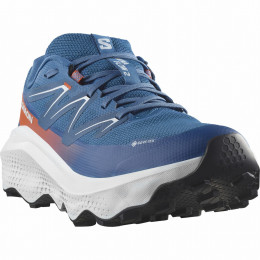 Salomon Ultra Flow 2 Gore-Tex férficipő kék Dark Blue / Ballad Blue / Cherry Tomato