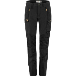 Női nadrág Fjällräven Nikka Trousers Curved W fekete