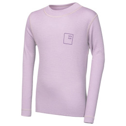 Sensor Merino DF Logo Up Mystic Violet gyerek funkcionális felső