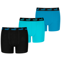 Puma Elements Basic Boxers 3P fiú boxeralsó