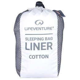 LifeVenture Cotton Sleeping Bag Liner, Rectangular hálózsák bélés